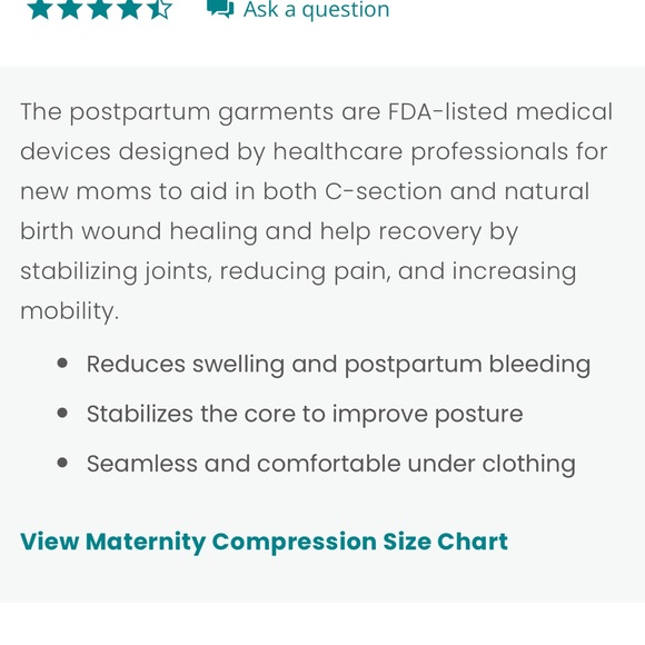 MOTIF POSTPARTUM FAJA/GIRDLE - Picture 10 of 10